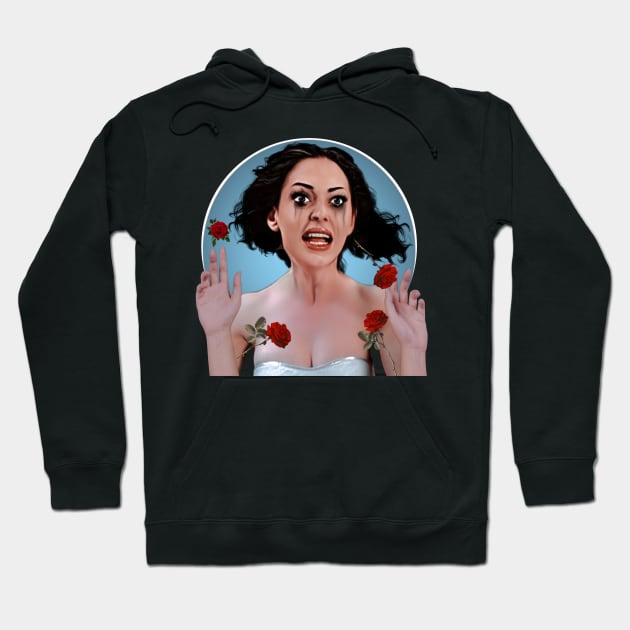 Jawbreaker Rose McGowan Hoodie by Zbornak Designs